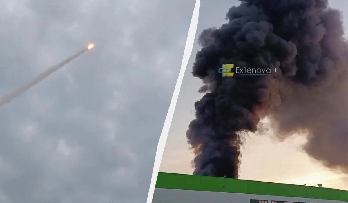 У Fire Point показали інтригуюче відео із запуском ракети на тлі атаки на Москву